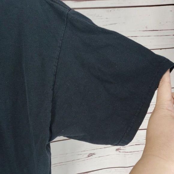 Steve Barry’s Men's Black Chevy Corvette Short Sleeve‎ Shirt Size Large - Picture 8 of 9